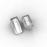 Slope 45 2 x 1 without Bottom Pin #3040a