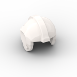 Minifig Helmet Rebel Pilot, Center Ridge #30370