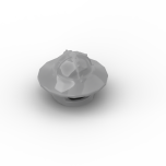 Minifig Helmet with Chinstrap and Wide Brim #30273