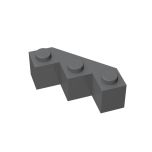 Wedge 3 x 3 Facet #2462 Dark Bluish Gray