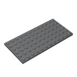 Plate 6 x 12 #3028 Dark Bluish Gray