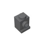 Brick Special 1 x 1 with Headlight and No Slot #4070 Dark Bluish Gray