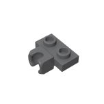Plate, Modified 1 x 2 with Small Tow Ball Socket on Cup #14704 Dark Bluish Gray