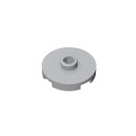 Plate Special Round 2 x 2 with Center Stud (Jumper Plate) #18674 Light Bluish Gray