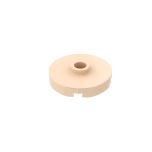 Plate Special Round 2 x 2 with Center Stud (Jumper Plate) #18674 Light Flesh