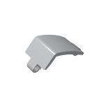 Technic Panel Curved and Bent 6 x 3 #24116 Light Bluish Gray