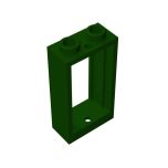Window 1 x 2 x 3 Flat Front #60593 Dark Green