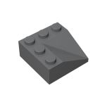 Slope 33 3 x 3 Double Concave #99301 Dark Bluish Gray