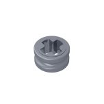 Technic Bush 1/2 Smooth with Axle Hole Semi-Reduced #32123 Flat Silver