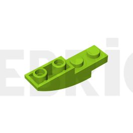 Lego ® Lot x2 Brique Arrondie Brick 1X4X1 with Bow inverted Choose Color 13547 