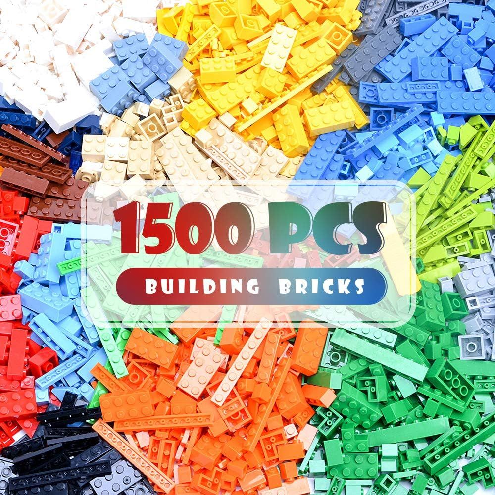 1500 PCS Plate & Bricks Bundle