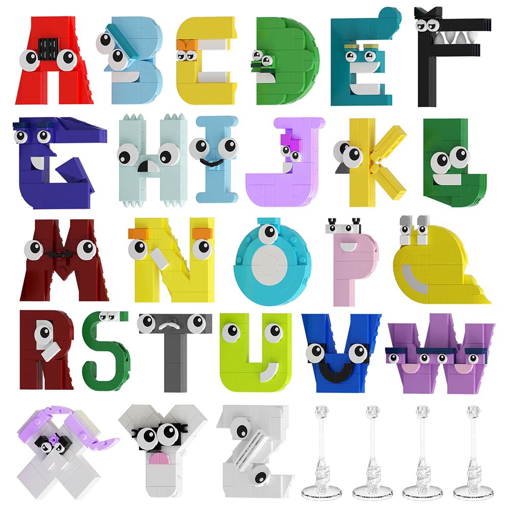 Alphabet Legends (A-Z) (765 PCS)