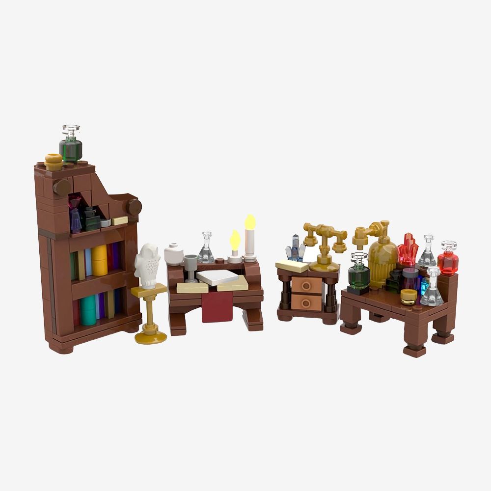 Alchemist Laboratory MOC (Fantasy/Castle theme) MOC-119625