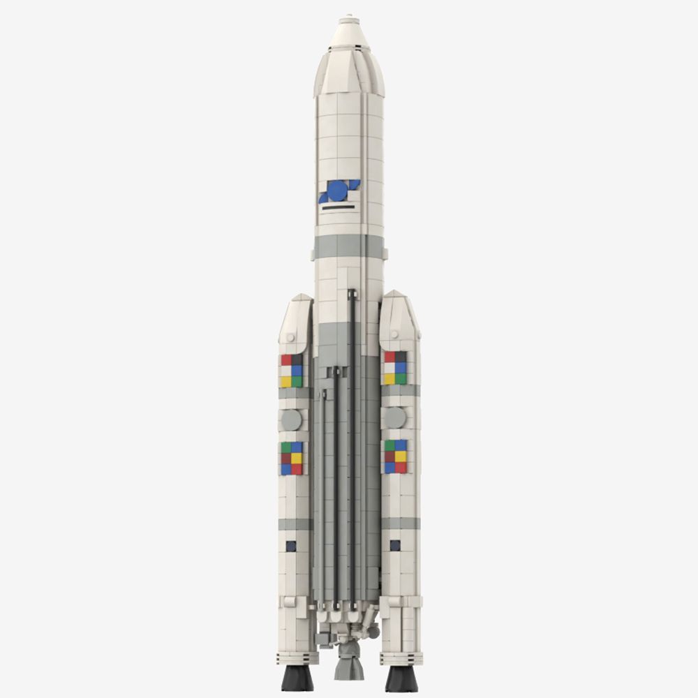 Ariane 5 ECA Rocket with JWST Inside 1:110 MOC-93722