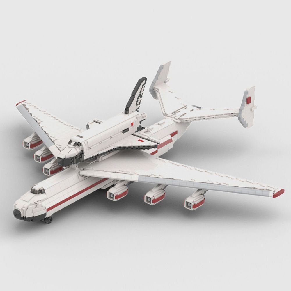 Buran with Antonov AN-225 Carrier Plane 1:110 MOC-95312