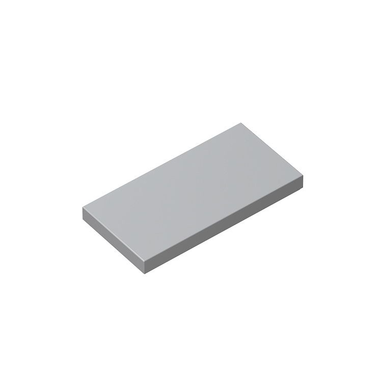 Tile 2 x 4 with Groove #87079 Light Bluish Gray 10 pieces