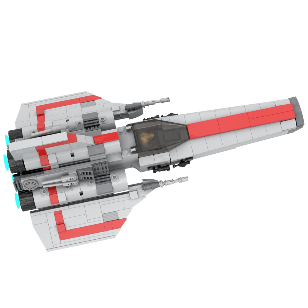 Battlestar Galactica Colonial Viper MK1 - Version 2.1 Bundle (Gray 616 PCS)