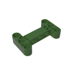 Technic Beam 3 x 5 Thick [90 Offset Centre Beam Holes] #14720  Army Green Gobricks  1KG