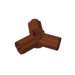 Technic Axle and Pin Connector Triple [120¡ã Offset] #10288 Reddish Brown