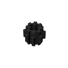 Technic Gear 8 Tooth [Reinforced] #10928 Black