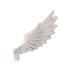 Animal / Creature Body Part, Wing Feathered #11100 White