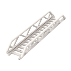 Ladder 16 x 3.5 with Side Supports #11299 White