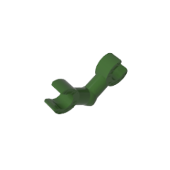 Arm Skeleton - Bent / 2 Clips #93609  Army Green Gobricks