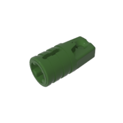 Hinge Cylinder 1 x 2 Locking with 1 Finger and Axle Hole On Ends #30552 Army Green Gobricks 1 KG