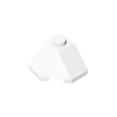 Wedge Sloped 45¡ã 2 x 2 Corner #13548 White 10 pieces