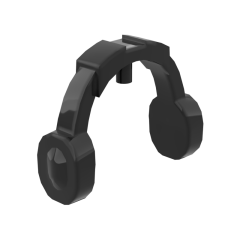 Headwear Accessory Ear Protectors / Headphones #14045 Black