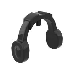 Headwear Accessory Ear Protectors / Headphones #14045 Black