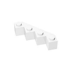 Wedge 4 x 4 Facet #14413 White 10 pieces