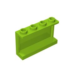 Panel 1 x 4 x 2 with Side Supports - Hollow Studs #14718