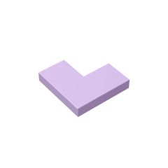 Tile 2 x 2 Corner #14719 Lavender