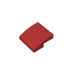 Slope Curved 2 x 2 x 2/3 #15068 Dark Red