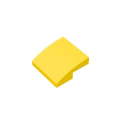 Slope Curved 2 x 2 x 2/3 #15068 Yellow