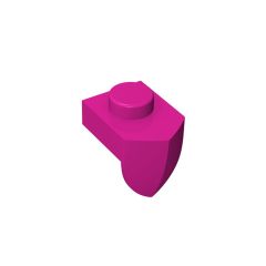 Plate 1 x 1 With Tooth Vertical #15070 Magenta