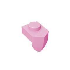 Plate 1 x 1 With Tooth Vertical #15070 Bright Pink