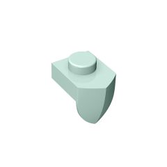 Plate 1 x 1 With Tooth Vertical #15070 Light Aqua
