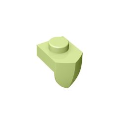 Plate 1 x 1 With Tooth Vertical #15070 Yellowish Green 1/4 KG
