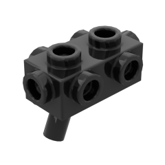 Weapon / Blaster 1 x 2 x 2/3 with Studs on Sides and Handle #15071