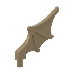 Animal Body Part, Bat Wing with Shaft Chima Bat Wing #15082