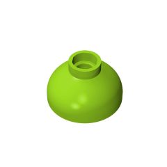 Brick Round 2 x 2 Dome Bottom - Open Stud #15395 Lime 1/2 KG