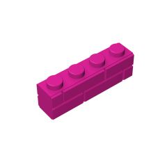 Brick Special 1 x 4 with Masonry Brick Profile #15533