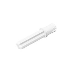 Technic Axle Pin 3L with Friction Ridges Lengthwise and 2L Axle #18651 White