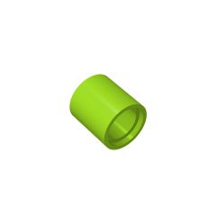 Technic Pin Connector Round, Beam 1L #18654 Lime