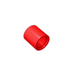 Technic Pin Connector Round, Beam 1L #18654 Red