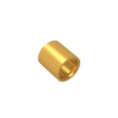 Technic Pin Connector Round, Beam 1L #18654 Pearl Gold
