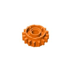 Gear 16 Tooth With Clutch On Both Sides #18946 Orange