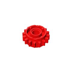 Gear 16 Tooth With Clutch On Both Sides #18946 Red